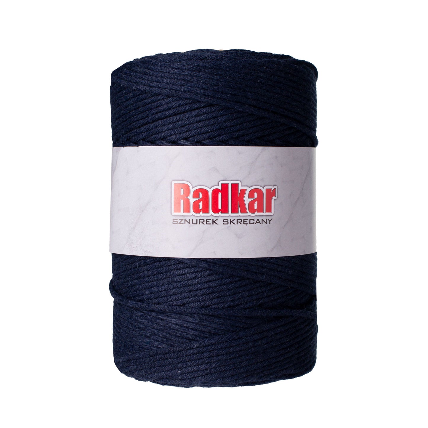3mm Dark Blue macrame twisted cotton cord