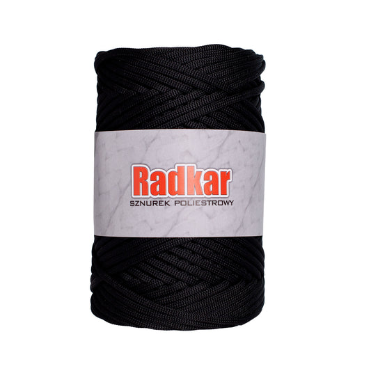 Black 3mm polyester cord