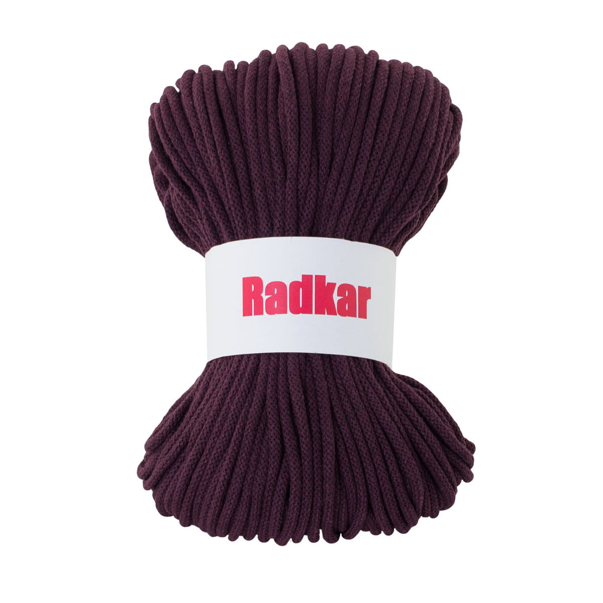 cotton cord macrame 5mm braided plum craft crochetting radkar DIY art jewelry