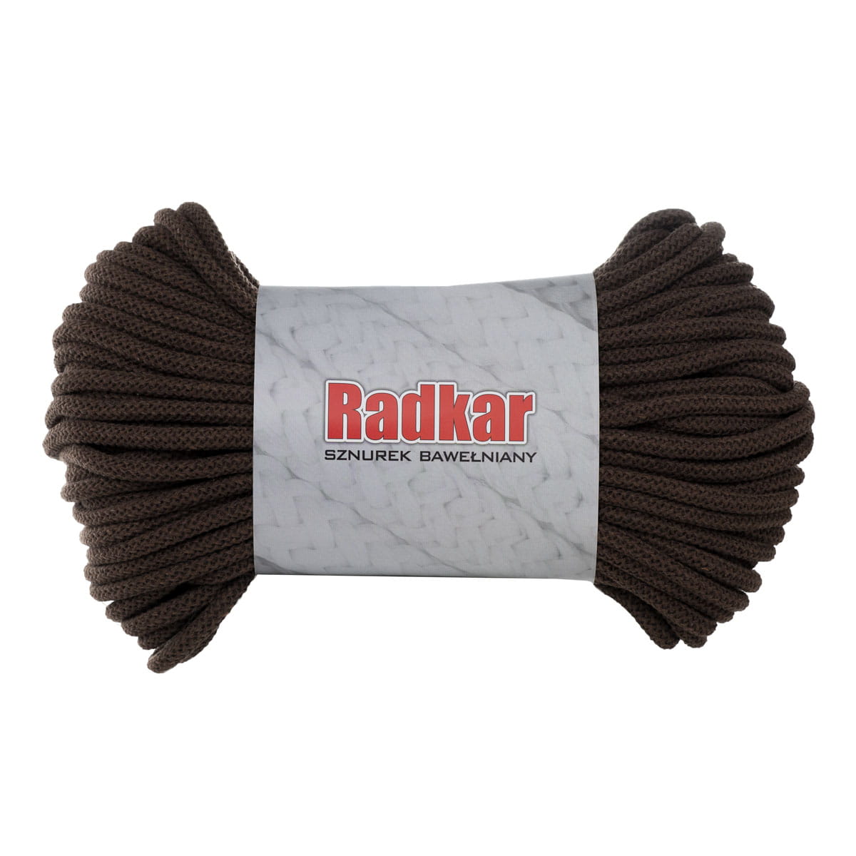 Light brown 750 Braided cotton cord 7mm