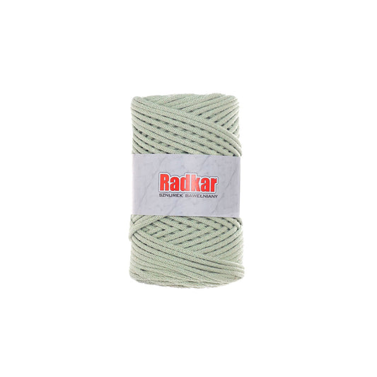 braided cotton cord 3mm macrame natural craft crochet knitt radkar handmade