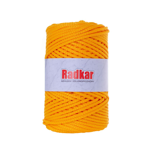 Yellow Polypropylene cord 3mm
