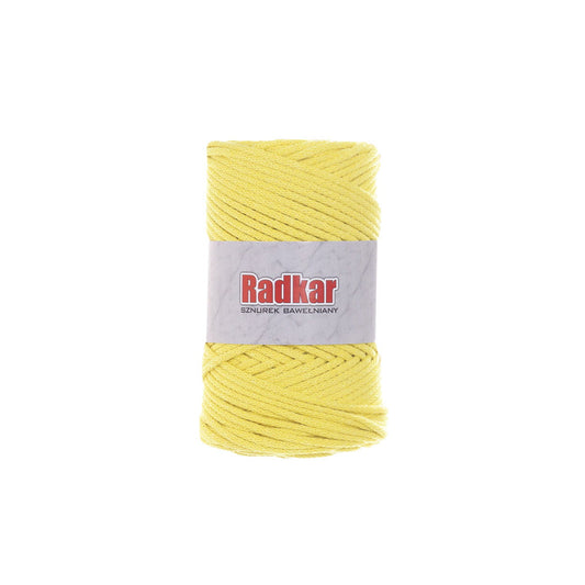 Light yellow 250 3mm cotton cord