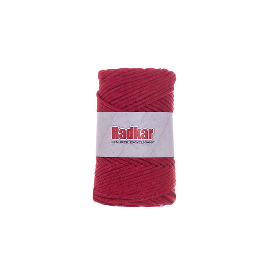 Red 370 3mm cotton cord