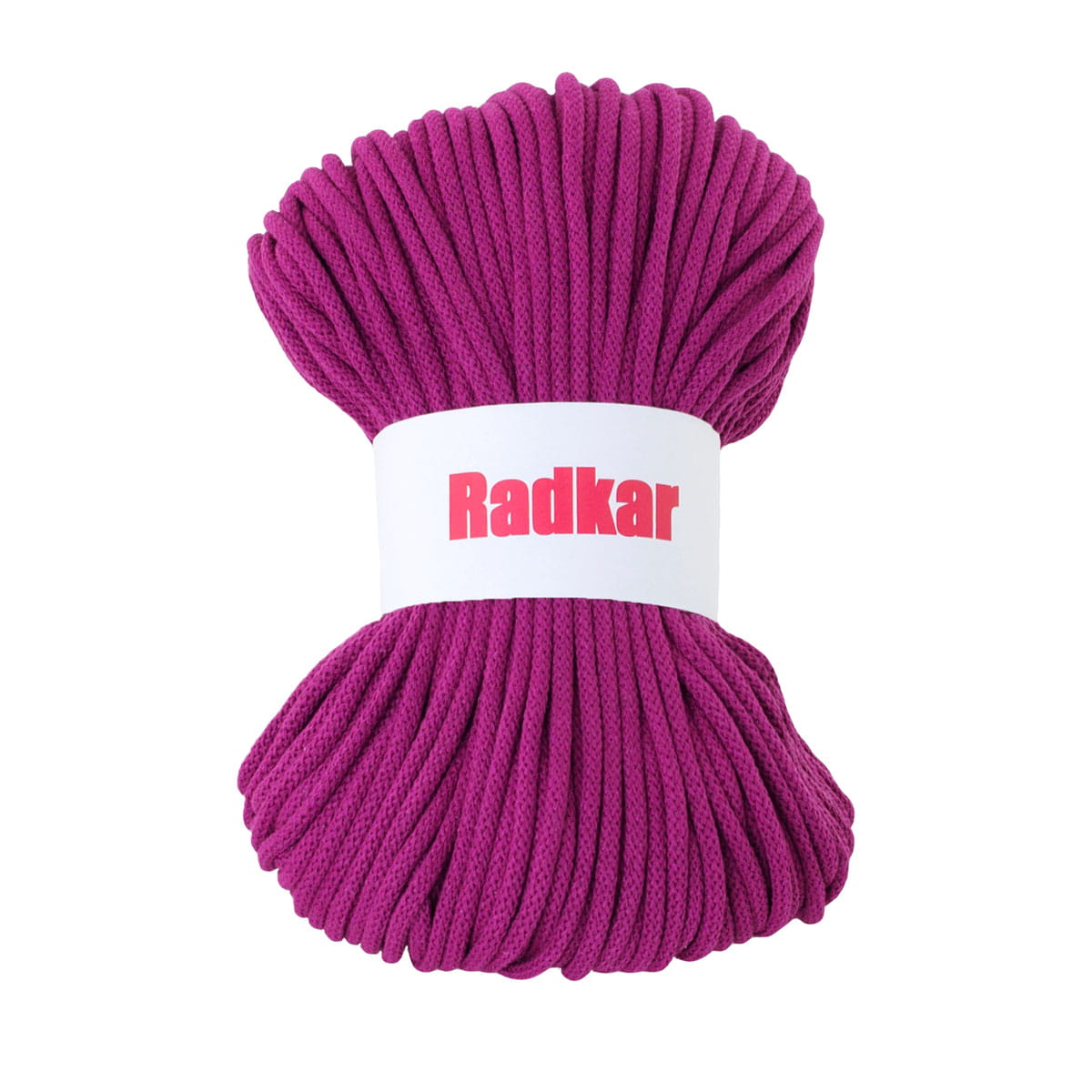 cotton cord 5mm violet braided macrame cord waive craft crochetting