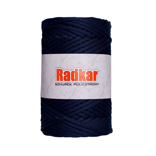 Dark blue 3mm polyester cord