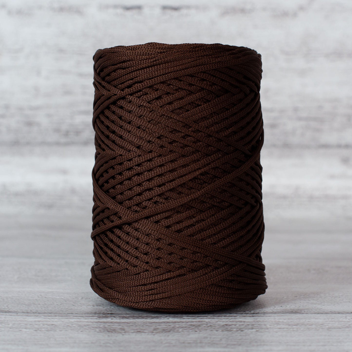 Brown 2mm polyester cord