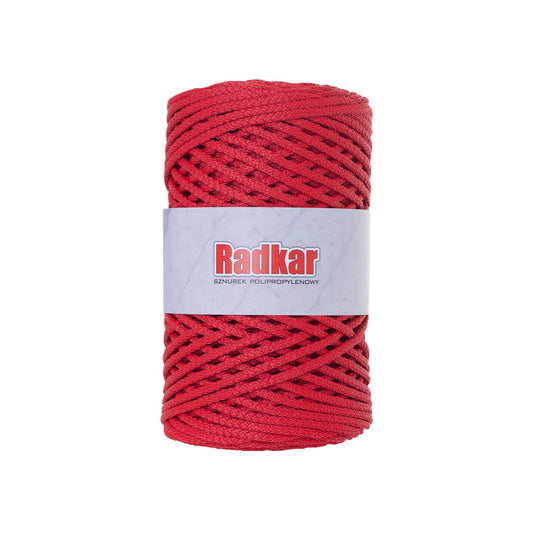 Red polypropylene cord 5mm